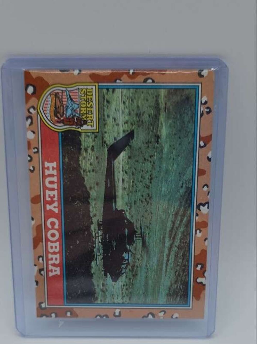 1991 Topps Desert Storm #174 Huey Cobra Card